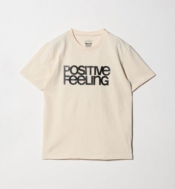 UNITED ARROWS「【別注】＜MIXTA＞POSITIVE FEELING Tシャツ NATURAL」|Tシャツ・カットソー|