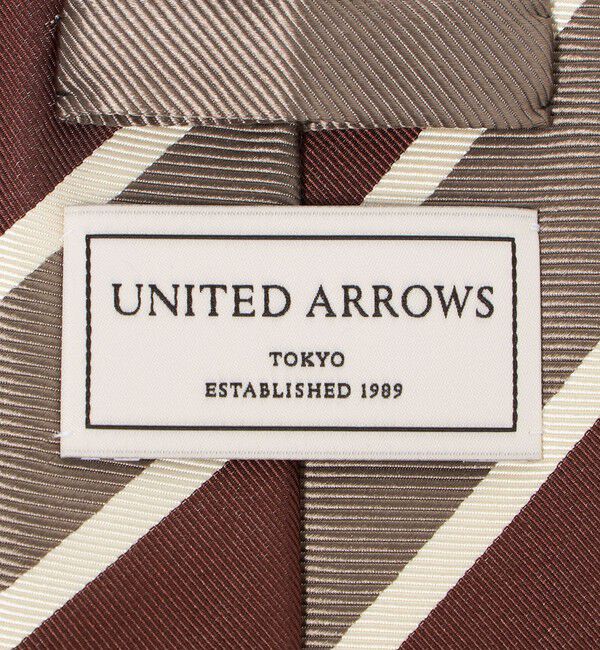 UNITED ARROWS「カラーレジメンタル ネクタイ」|ネクタイ・蝶ネクタイ|