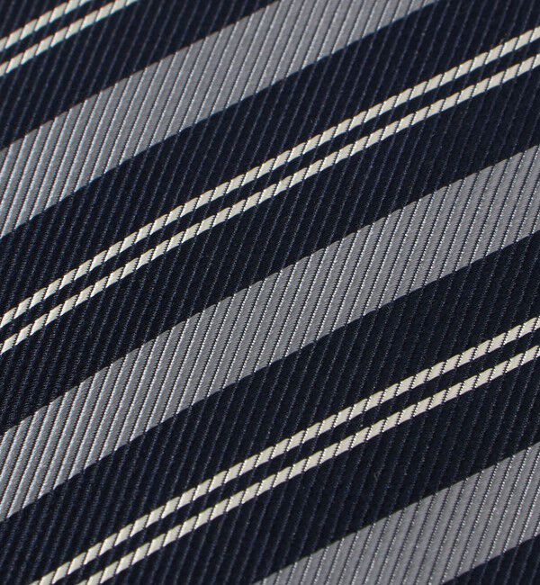 UNITED ARROWS「ネイビー マルチストライプ ネクタイ」|ネクタイ・蝶ネクタイ|