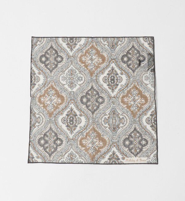UNITED ARROWS「＜HOLLIDAY＆BROWN＞ペイズリー ポケットチーフ」|ハンカチ|