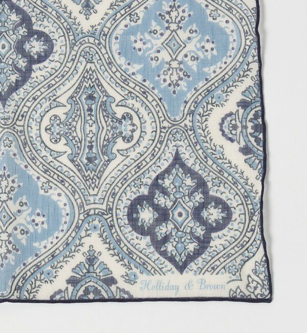 UNITED ARROWS「＜HOLLIDAY＆BROWN＞ペイズリー ポケットチーフ」|ハンカチ|