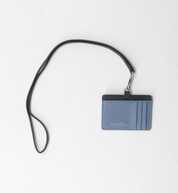 UNITED ARROWS green label relaxing「シボ レザーライク ID ホルダー」|名刺入れ・カードケース|