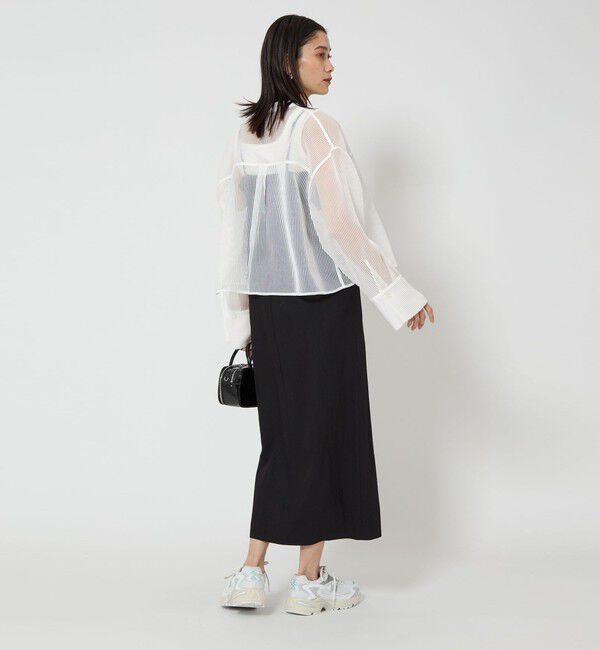 UNITED ARROWS green label relaxing「シアー コードレーン シャツ」|シャツ・ブラウス|