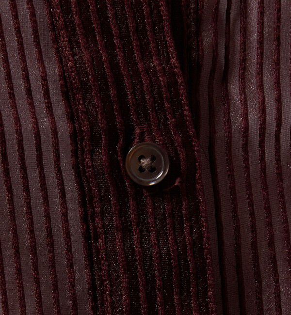 UNITED ARROWS green label relaxing「シアー コードレーン シャツ」|シャツ・ブラウス|