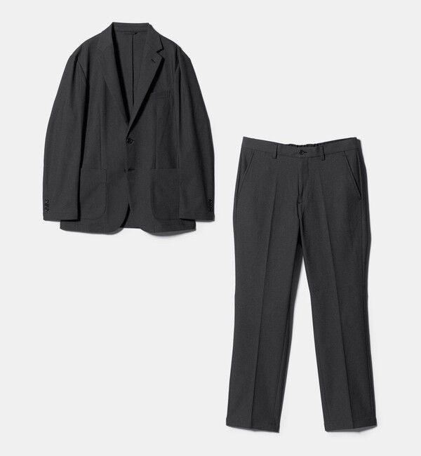 UNITED ARROWS green label relaxing「【WEB限定】JUST fit WORKIST セットアップ -ストレッチ-」|テーラードジャケット|