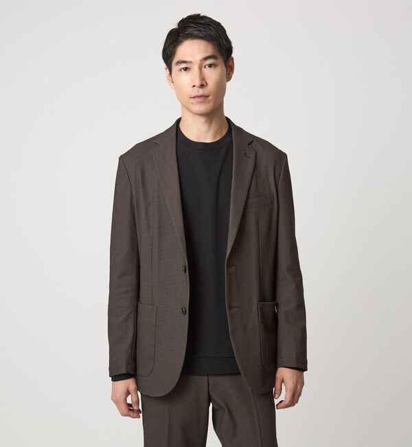 UNITED ARROWS green label relaxing「【WEB限定】JUST fit WORKIST セットアップ -ストレッチ-」|テーラードジャケット|