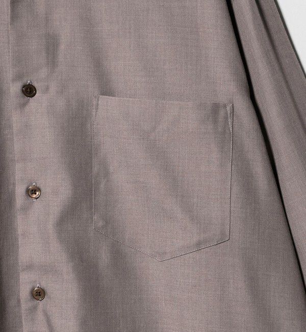 UNITED ARROWS green label relaxing「【WEB限定】ピーチツイル ジャストルーズ シャツ -防シワ-」|シャツ・ブラウス|