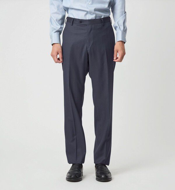 UNITED ARROWS green label relaxing「DRAGO ミニヘリンボーン CLS ノープリーツ スーツパンツ」|スーツ|