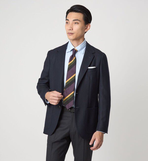 UNITED ARROWS green label relaxing「REDA BLAZER ホップサック 2B RG ジャケット」|テーラードジャケット|