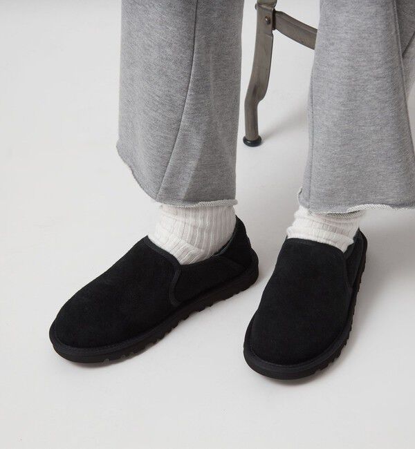 UNITED ARROWS green label relaxing「＜UGG＞ケントン / ショートブーツ / スリッポン / Kenton」|ロングブーツ|BLACK