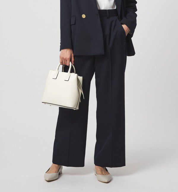 UNITED ARROWS green label relaxing「［size SHORT/TALLあり］Greed グリード ストレート パンツ ウォッシャブル」|スラックス|