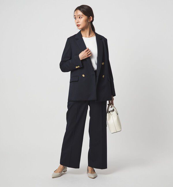 UNITED ARROWS green label relaxing「［size SHORT/TALLあり］Greed グリード ストレート パンツ ウォッシャブル」|スラックス|