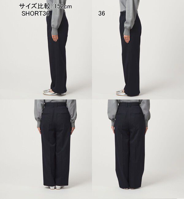 UNITED ARROWS green label relaxing「［size SHORT/TALLあり］Greed グリード ストレート パンツ ウォッシャブル」|スラックス|