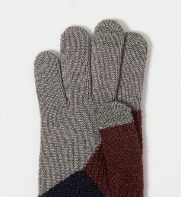 UNITED ARROWS green label relaxing「＜EVOLG＞CRACKED グローブ -タッチスクリーン対応-」|手袋|