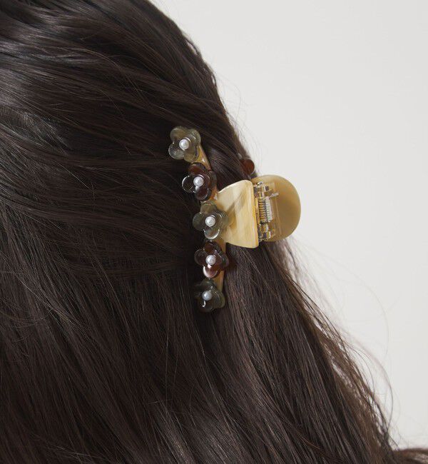 UNITED ARROWS green label relaxing「＜SUI AVA＞フラワー ヘアクリップ S（フラワー）」|ヘアバンド|BEIGE