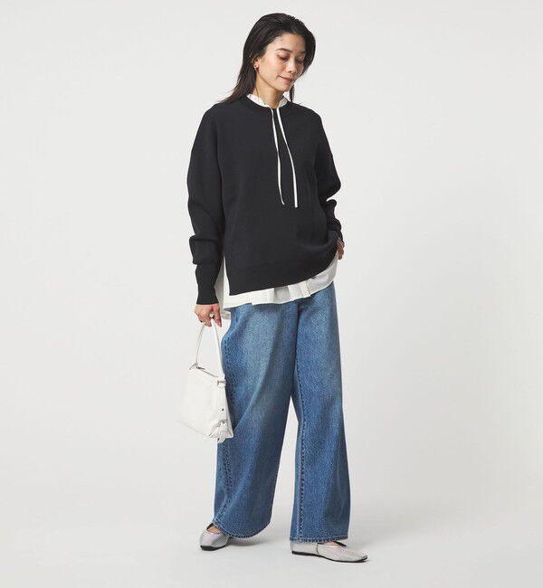 UNITED ARROWS green label relaxing「［size SHORTあり］ミルフィーユ フレア ブラウス」|シャツ・ブラウス|