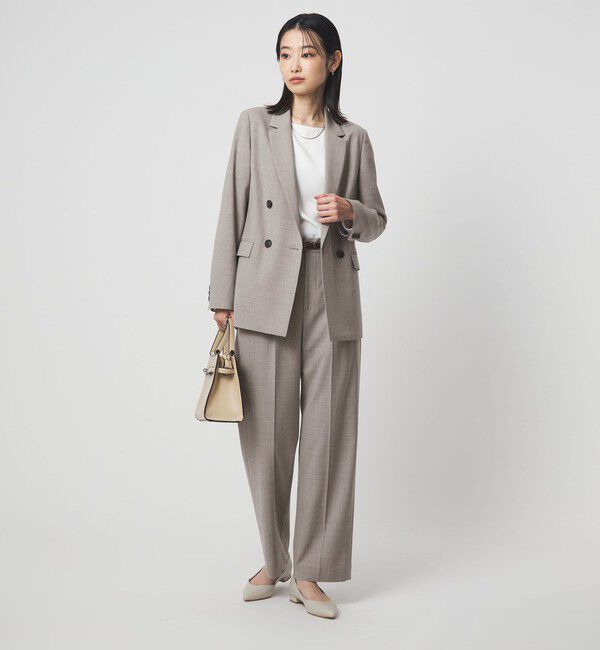 UNITED ARROWS green label relaxing「［size SHORTあり］カチリラ ダブル ジャケット  ウォッシャブル ストレッチ」|テーラードジャケット|