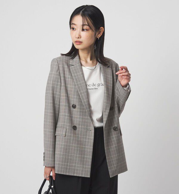 UNITED ARROWS green label relaxing「［size SHORTあり］カチリラ ダブル ジャケット  ウォッシャブル ストレッチ」|テーラードジャケット|その他1