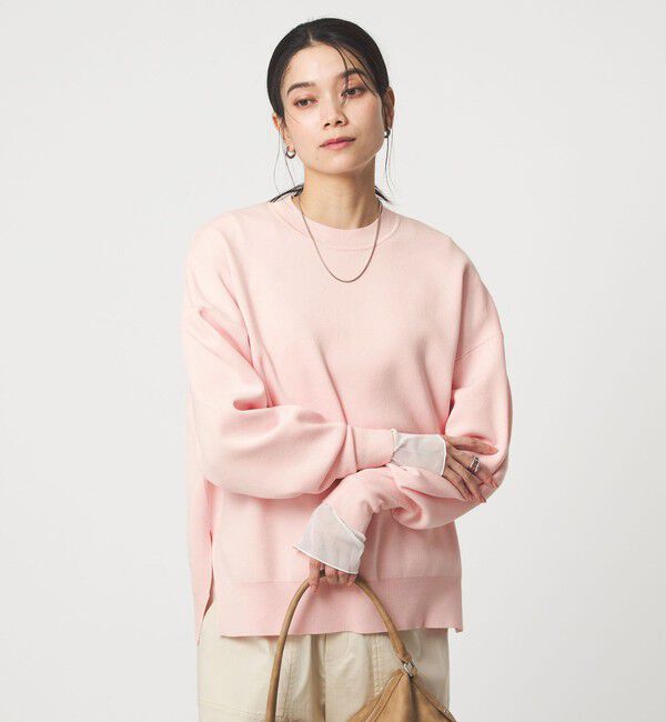 UNITED ARROWS green label relaxing「パフニット プルオーバー ウォッシャブル」|ニット・セーター|