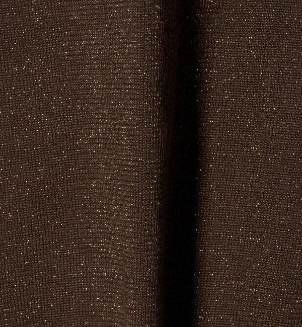 UNITED ARROWS green label relaxing「ラメ クルーネック ニット カーディガン」|カーディガン|