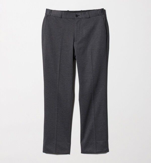 UNITED ARROWS green label relaxing「A+ プリントジャージ スタンダード セットアップ パンツ スラックス -ウォッシャブル・ストレッチ-」|スラックス|