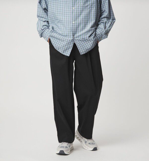 UNITED ARROWS green label relaxing「リネンミックス W4 ワイド イージーパンツ -ストレッチ-」|その他|