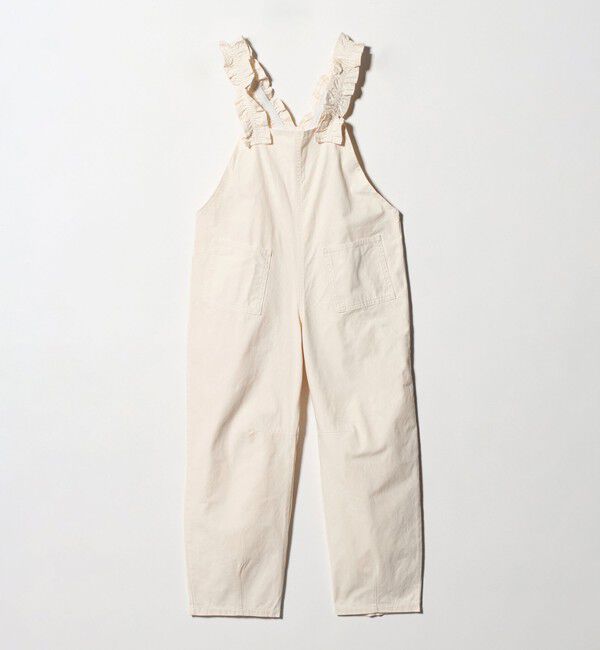 UNITED ARROWS green label relaxing「ツイル フリル サロペット / キッズ  140cm-160cm」|ワンピース|