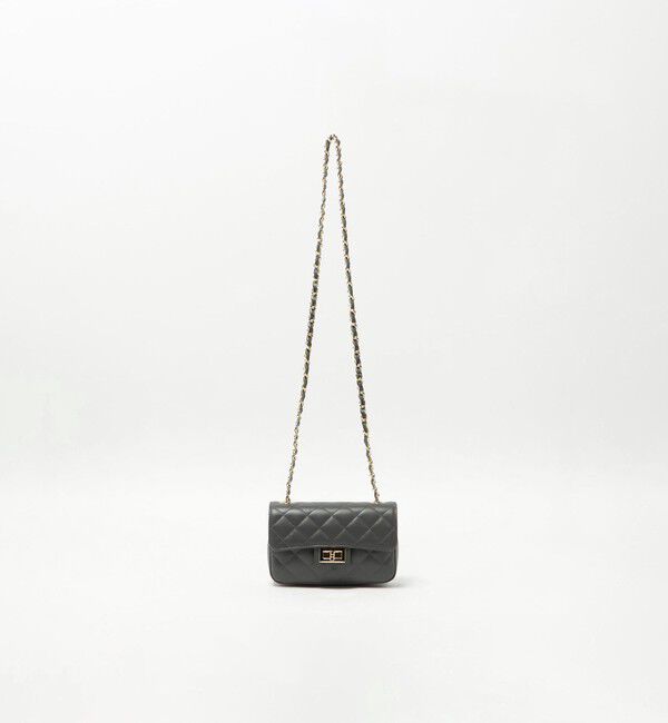 BEAUTY&YOUTH UNITED ARROWS「＜AULENTTI＞レザー キルティング チェーン ショルダーバッグ」|ショルダー・メッセンジャー|