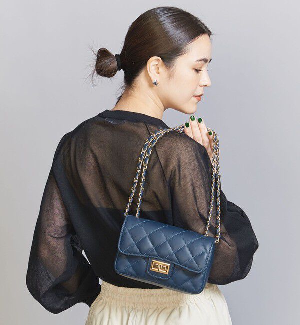 BEAUTY&YOUTH UNITED ARROWS「＜AULENTTI＞レザー キルティング チェーン ショルダーバッグ」|ショルダー・メッセンジャー|