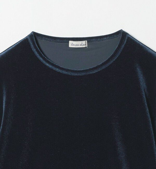 Steven Alan＞ベロア ロングスリーブ プルオーバー（STEVEN ALAN