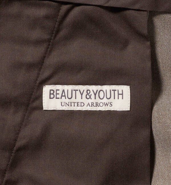 BEAUTY&YOUTH UNITED ARROWS「アルガン TR 1プリーツ テーパード パンツ NO.7」|チノ|
