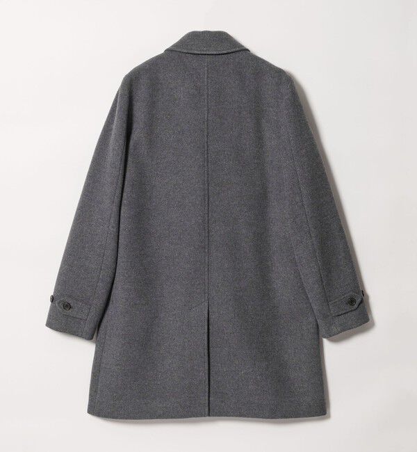 BEAUTY&YOUTH UNITED ARROWS「【WEB限定 WARDROBE SMART】PE メルトン バルカラーコート」|ステンカラーコート|