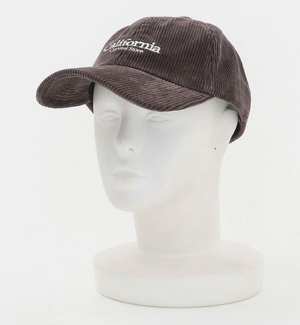 California General Store「＜CGS.＞コーデュロイ ロゴキャップ」|キャップ・キャスケット|