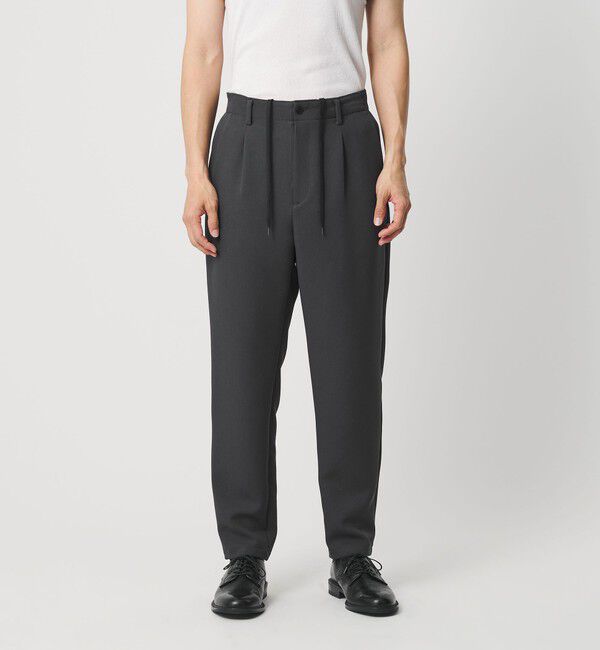 BEAUTY&YOUTH UNITED ARROWS「東レ/TORAY ワルツ 1プリーツ テーパード パンツ NO.5 セットアップ対応 ヨコストレッチ ウォッシャブル」|チノ|