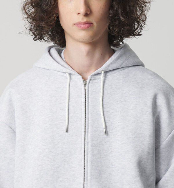 MONKEY TIME「ボンディング フルジップ フーディー」|カーディガン|