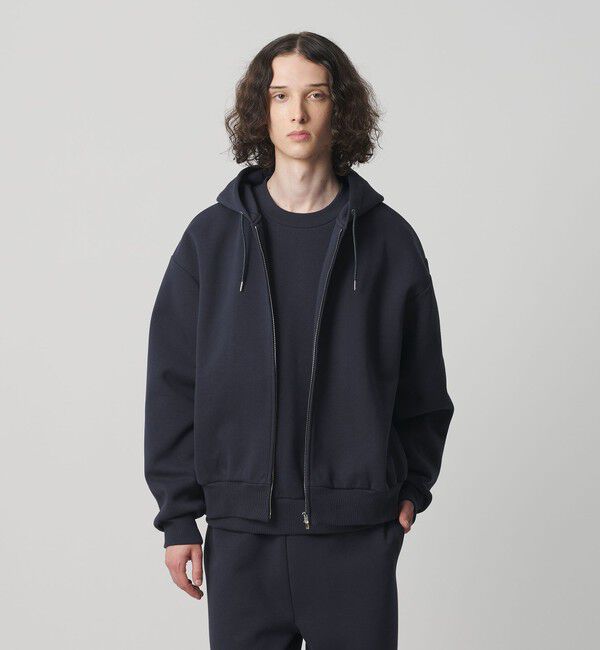 MONKEY TIME「ボンディング フルジップ フーディー」|カーディガン|