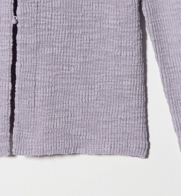 BEAUTY&YOUTH UNITED ARROWS「コットンナイロンスラブ フロントボタン カーディガン」|カーディガン|