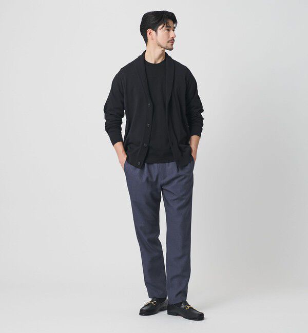 BEAUTY&YOUTH UNITED ARROWS「【WEB限定 WARDROBE SMART】デニムライク 1P イージーパンツ」|チノ|