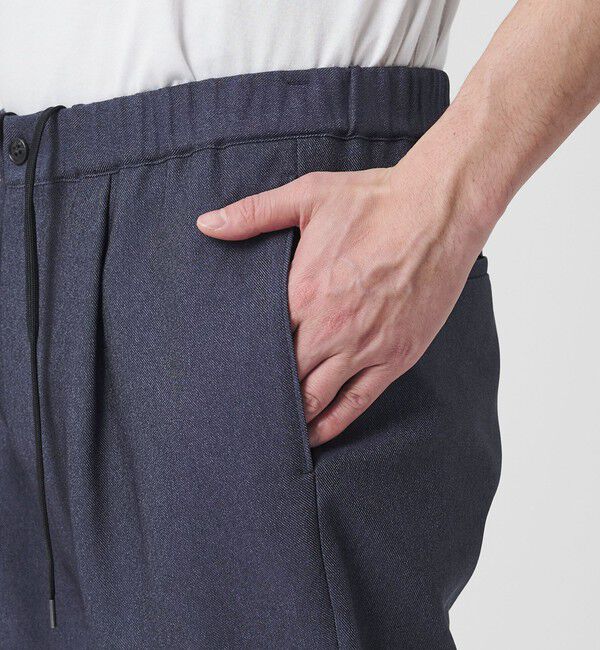 BEAUTY&YOUTH UNITED ARROWS「【WEB限定 WARDROBE SMART】デニムライク 1P イージーパンツ」|チノ|