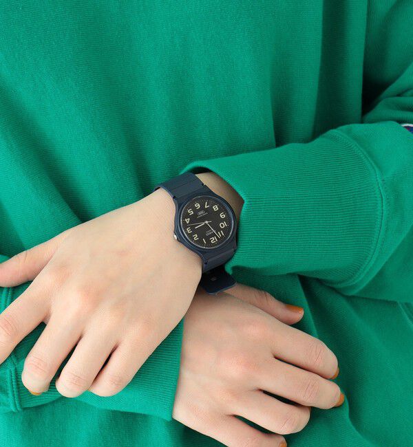 BEAMSBOY「CASIO / MQ24 COLOR」|腕時計|NAVY