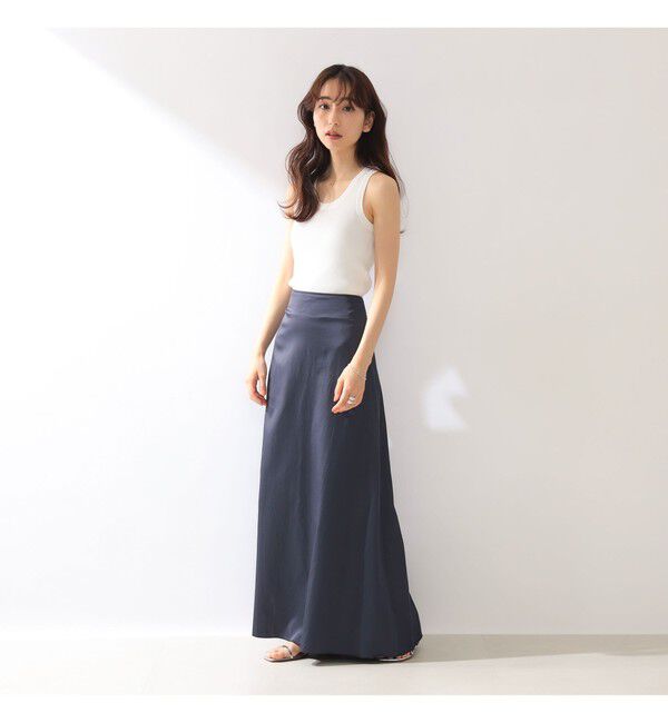 Demi-Luxe BEAMS 「AURALEE / GIZA HIGH GAUGE RIB KNIT TANK」|ニット・セーター|