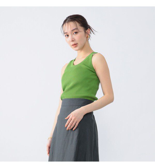 Demi-Luxe BEAMS 「AURALEE / GIZA HIGH GAUGE RIB KNIT TANK」|ニット・セーター|