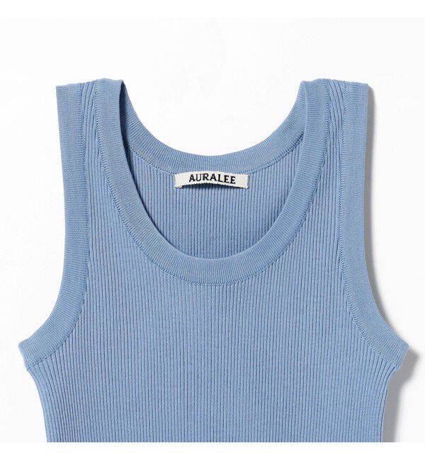 Demi-Luxe BEAMS 「AURALEE / GIZA HIGH GAUGE RIB KNIT TANK」|ニット・セーター|