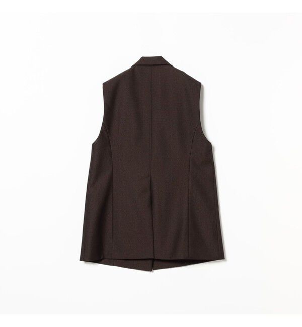 Demi-Luxe BEAMS 「TICCA / ウール テイラー ベスト」|ダウン|