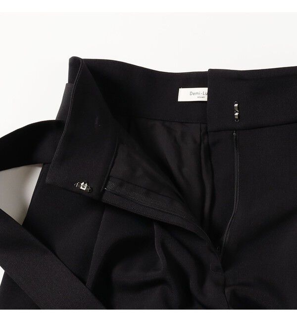 Demi-Luxe BEAMS 「ベルテッド カルゼ パンツ」|チノ|