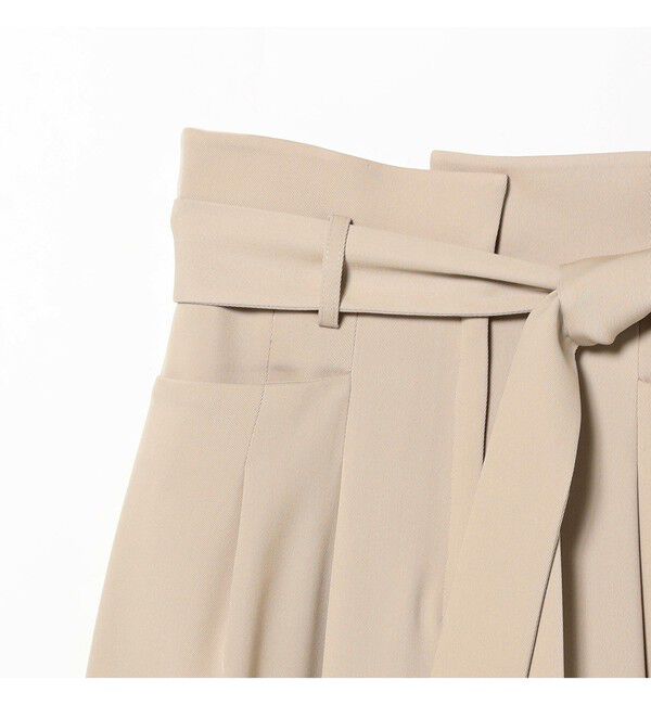 Demi-Luxe BEAMS 「ベルテッド カルゼ パンツ」|チノ|