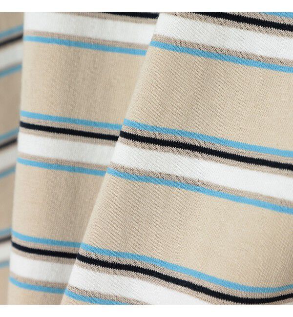 BEAMS「ルーズ ボーダー Tシャツ」|Tシャツ・カットソー|