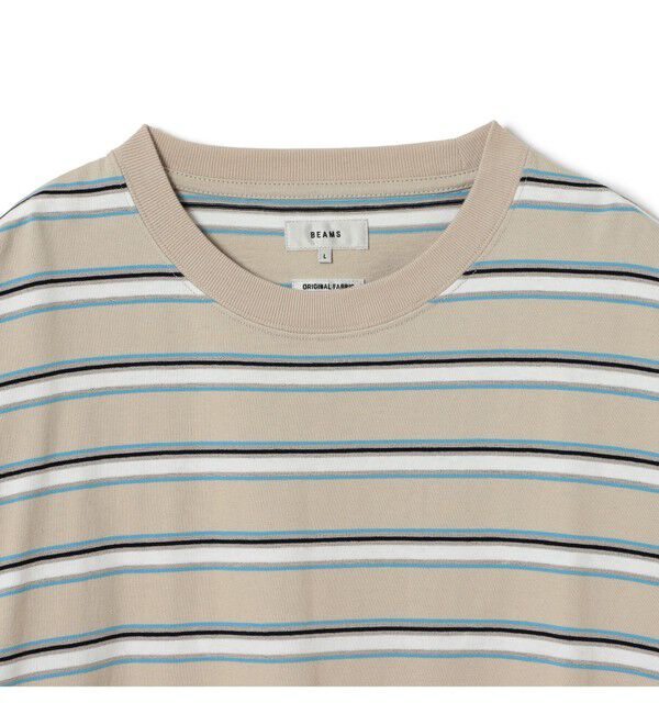 BEAMS「ルーズ ボーダー Tシャツ」|Tシャツ・カットソー|