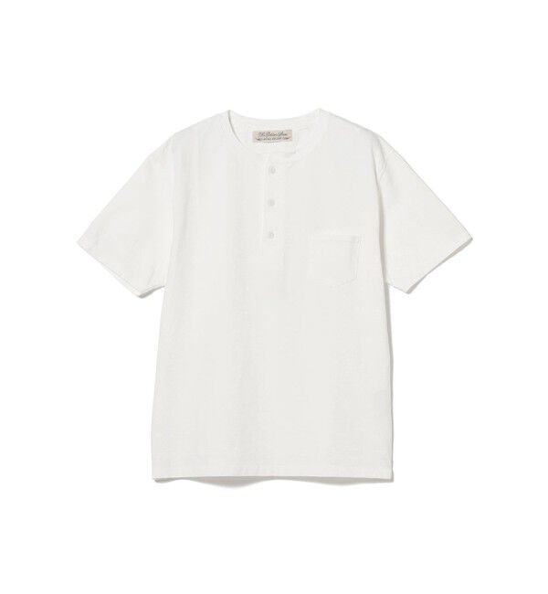 BEAMS PLUS「【別注】REMI RELIEF / Henley Neck Pocket T-shirt」|Tシャツ・カットソー|