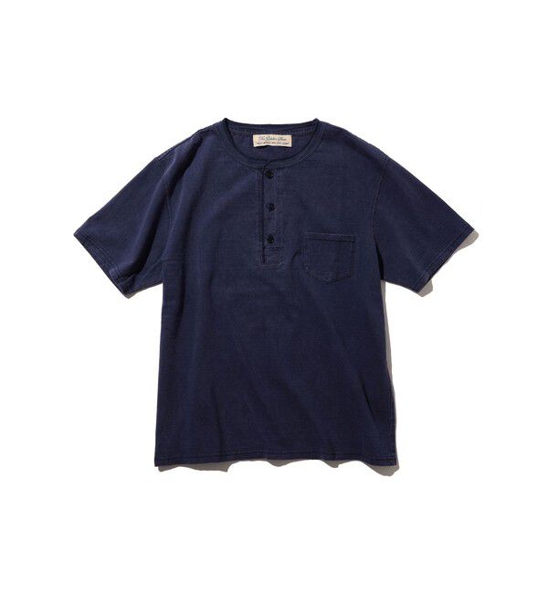 BEAMS PLUS「【別注】REMI RELIEF / Henley Neck Pocket T-shirt」|Tシャツ・カットソー|